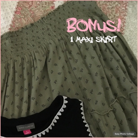 CLOSET CLOSING DEAL‼️3 Maxi Dresses/ 1 BONUS Maxi Skirt - Picture 2 of 8